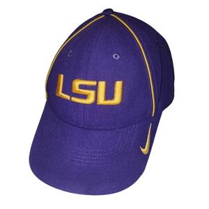 Nike LSU Tigers Legacy91 Dri-Fit Baseball Cap Purple Gold One Size Fits Most
